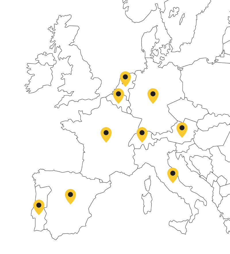 Silhouette of the selected region