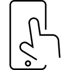 Icon of a smart phone
